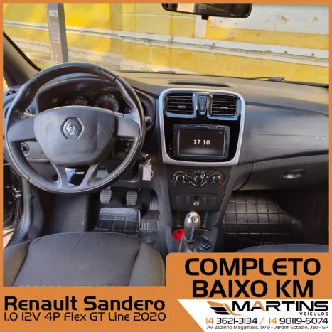 RENAULT Sandero 1.0 12V 4P FLEX GT LINE, Foto 4