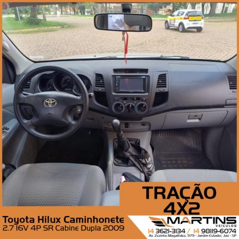 TOYOTA Hilux Caminhonete 2.7 16V 4P SR CABINE DUPLA, Foto 7