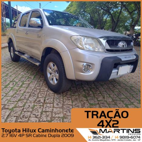 TOYOTA Hilux Caminhonete 2.7 16V 4P SR CABINE DUPLA, Foto 9