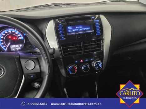 TOYOTA Yaris Sedan 1.5 16V 4P FLEX XL MULTIDRIVE AUTOM�TICO CVT, Foto 8