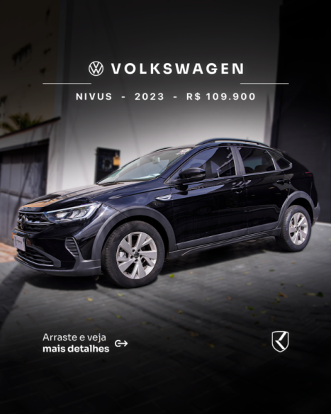 VOLKSWAGEN Nivus 1.0 4P FLEX 200 TSI COMFORTLINE TURBO AUTOM�TICO, Foto 1