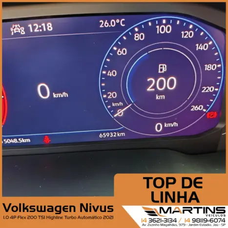 VOLKSWAGEN Nivus 1.0 4P FLEX 200 TSI HIGHLINE TURBO AUTOMÁTICO, Foto 10