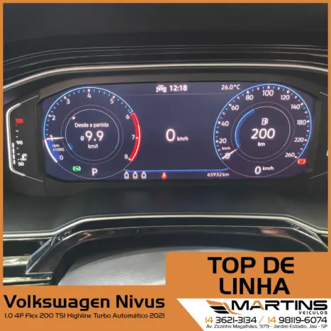 VOLKSWAGEN Nivus 1.0 4P FLEX 200 TSI HIGHLINE TURBO AUTOMÁTICO, Foto 12
