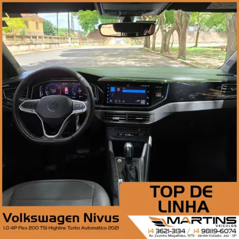 VOLKSWAGEN Nivus 1.0 4P FLEX 200 TSI HIGHLINE TURBO AUTOMÁTICO, Foto 13