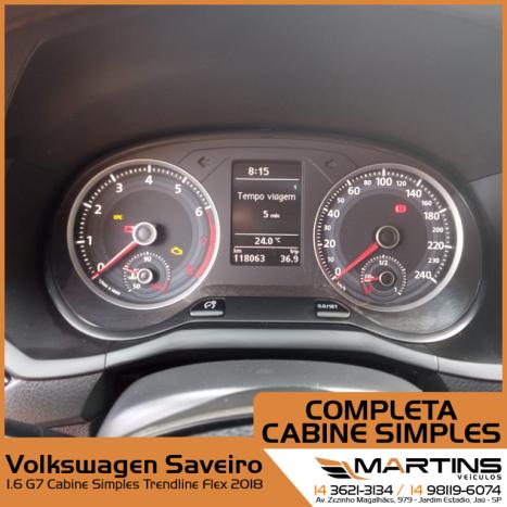 VOLKSWAGEN Saveiro 1.6 G7 CABINE SIMPLES TRENDLINE FLEX, Foto 2