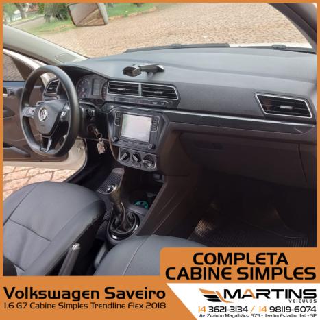 VOLKSWAGEN Saveiro 1.6 G7 CABINE SIMPLES TRENDLINE FLEX, Foto 6