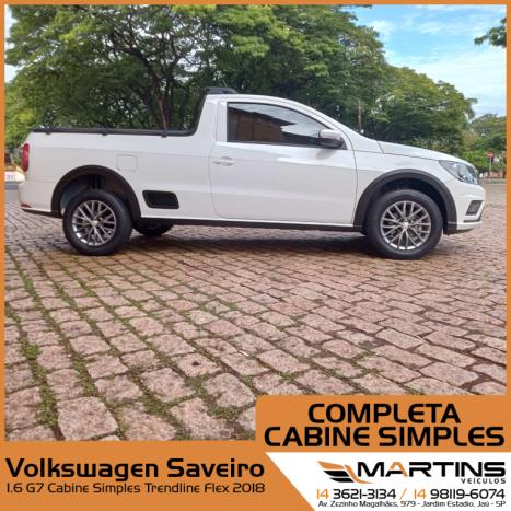 VOLKSWAGEN Saveiro 1.6 G7 CABINE SIMPLES TRENDLINE FLEX, Foto 9