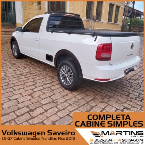 VOLKSWAGEN Saveiro 1.6 G7 CABINE SIMPLES TRENDLINE FLEX, Foto 10