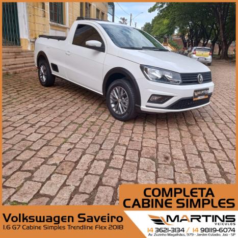 VOLKSWAGEN Saveiro 1.6 G7 CABINE SIMPLES TRENDLINE FLEX, Foto 13