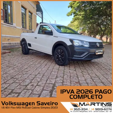 VOLKSWAGEN Saveiro 1.6 16V FLEX MSI ROBUST CABINE SIMPLES, Foto 9
