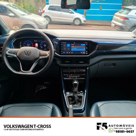 VOLKSWAGEN T-Cross 1.0 4P 200 TSI FLEX COMFORTLINE AUTOMÁTICO, Foto 4