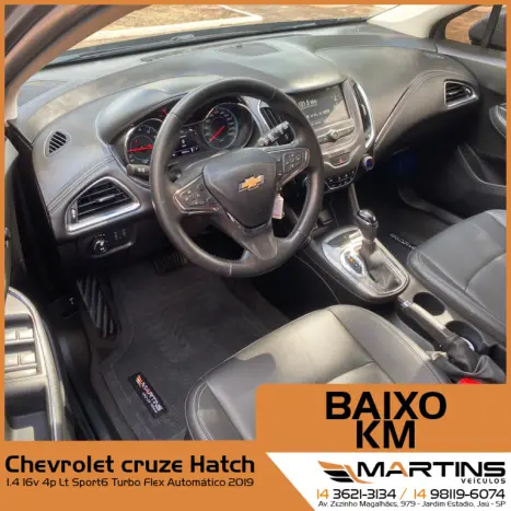 CHEVROLET Cruze Hatch 1.4 16V 4P LT SPORT6 TURBO FLEX AUTOMTICO, Foto 7