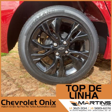CHEVROLET Onix Hatch 1.0 12V 4P FLEX RS TURBO AUTOMTICO, Foto 8