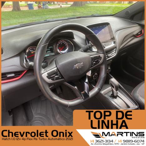 CHEVROLET Onix Hatch 1.0 12V 4P FLEX RS TURBO AUTOMTICO, Foto 9