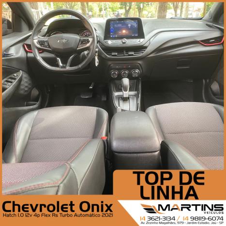 CHEVROLET Onix Hatch 1.0 12V 4P FLEX RS TURBO AUTOMTICO, Foto 10