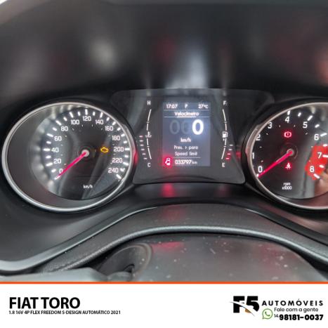 FIAT Toro 1.8 16V 4P FLEX FREEDOM S-DESIGN AUTOMTICO, Foto 10