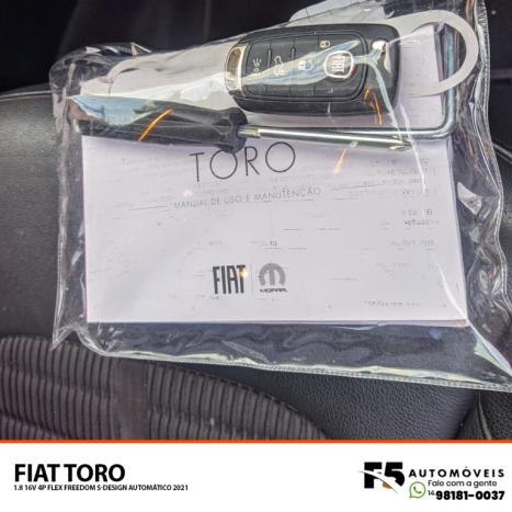 FIAT Toro 1.8 16V 4P FLEX FREEDOM S-DESIGN AUTOMTICO, Foto 16