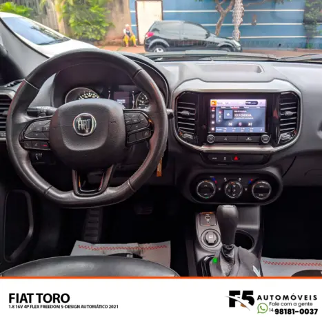 FIAT Toro 1.8 16V 4P FLEX FREEDOM S-DESIGN AUTOMTICO, Foto 10