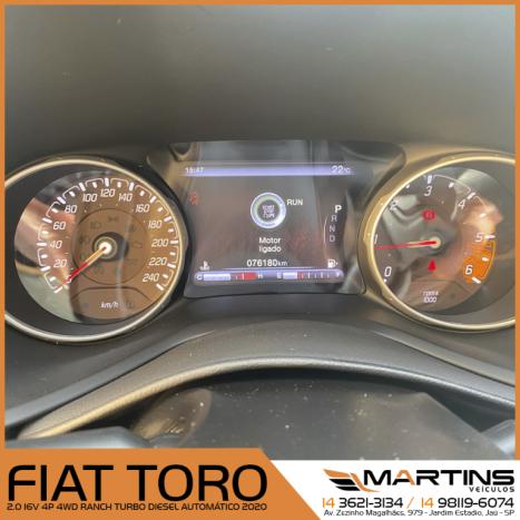 FIAT Toro 2.0 16V 4P 4WD RANCH TURBO DIESEL AUTOMTICO, Foto 11