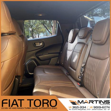 FIAT Toro 2.0 16V 4P 4WD RANCH TURBO DIESEL AUTOMTICO, Foto 13