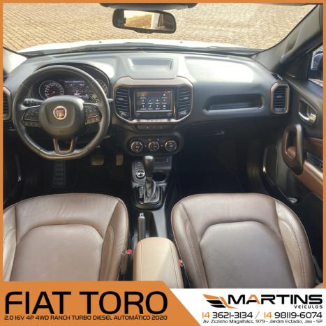 FIAT Toro 2.0 16V 4P 4WD RANCH TURBO DIESEL AUTOMTICO, Foto 14