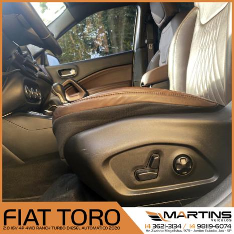 FIAT Toro 2.0 16V 4P 4WD RANCH TURBO DIESEL AUTOMTICO, Foto 16