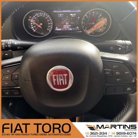 FIAT Toro 2.0 16V 4P 4WD RANCH TURBO DIESEL AUTOMTICO, Foto 17