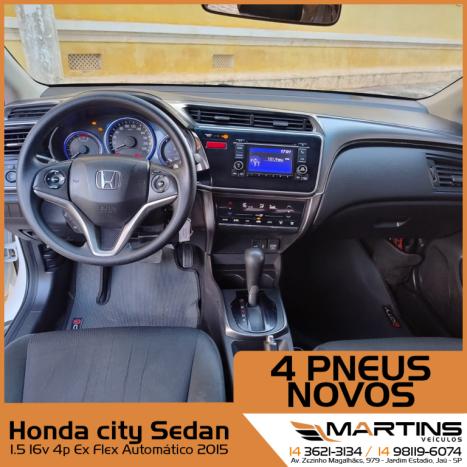 HONDA City Sedan 1.5 16V 4P EX FLEX AUTOMTICO, Foto 3