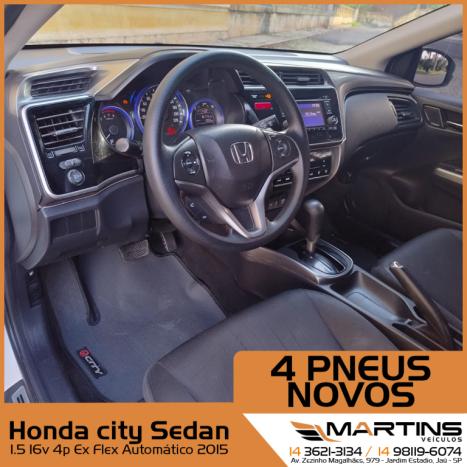 HONDA City Sedan 1.5 16V 4P EX FLEX AUTOMTICO, Foto 5