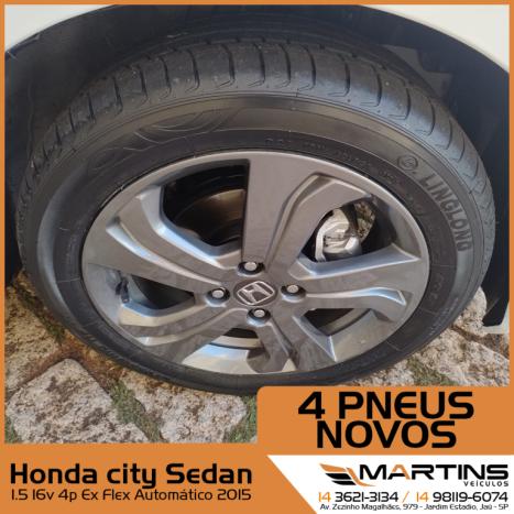 HONDA City Sedan 1.5 16V 4P EX FLEX AUTOMTICO, Foto 9