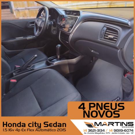 HONDA City Sedan 1.5 16V 4P EX FLEX AUTOMTICO, Foto 13