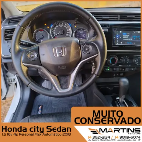 HONDA City Sedan 1.5 16V 4P PERSONAL FLEX AUTOMTICO, Foto 10