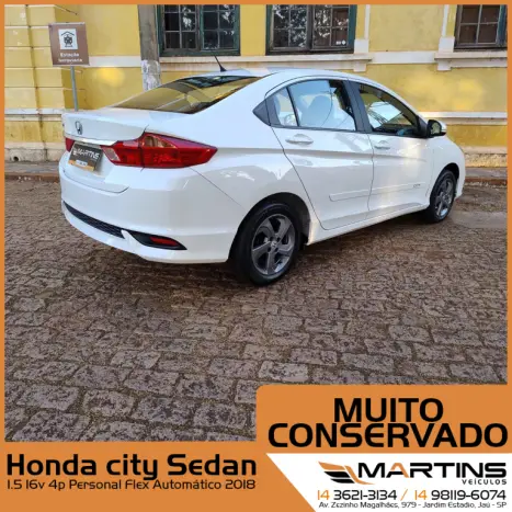 HONDA City Sedan 1.5 16V 4P PERSONAL FLEX AUTOMTICO, Foto 14