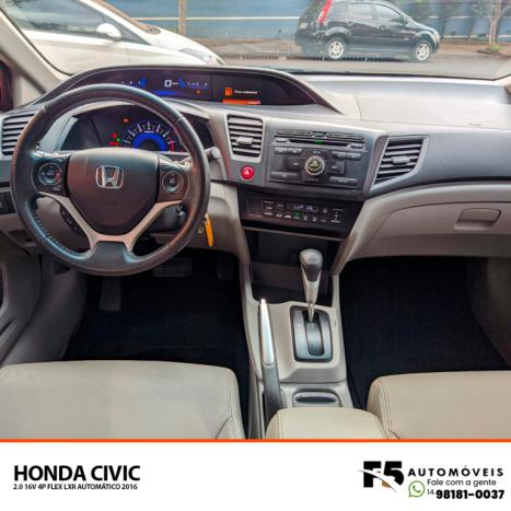 HONDA Civic 2.0 16V 4P FLEX LXR AUTOMTICO, Foto 9