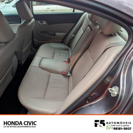 HONDA Civic 2.0 16V 4P FLEX LXR AUTOMTICO, Foto 14