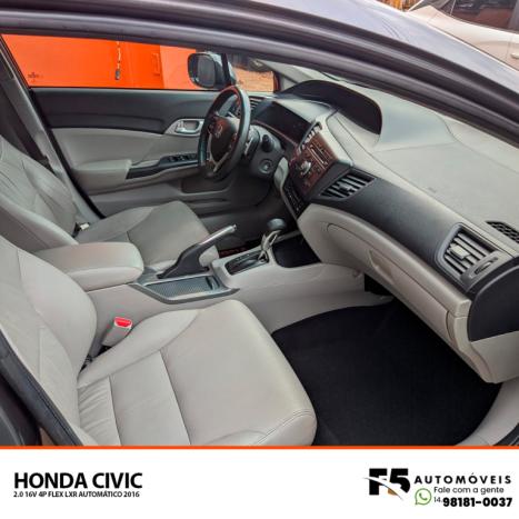 HONDA Civic 2.0 16V 4P FLEX LXR AUTOMTICO, Foto 15