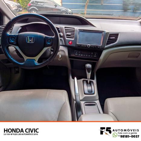 HONDA Civic 2.0 16V 4P FLEX LXR AUTOMTICO, Foto 10