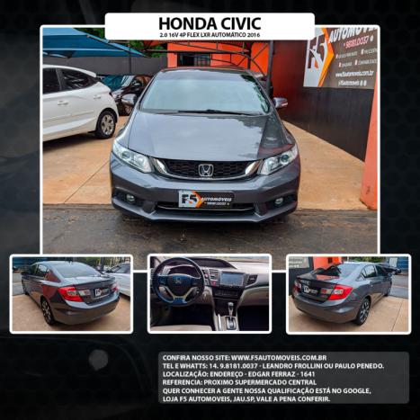 HONDA Civic 2.0 16V 4P FLEX LXR AUTOMTICO, Foto 1