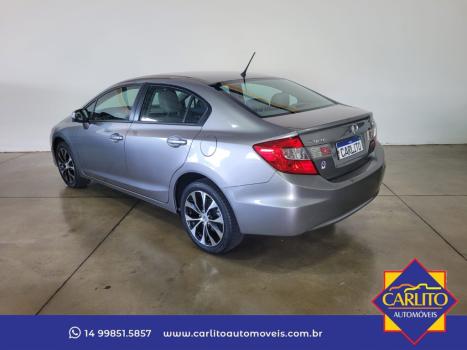 HONDA Civic 2.0 16V 4P FLEX LXR AUTOMTICO, Foto 2