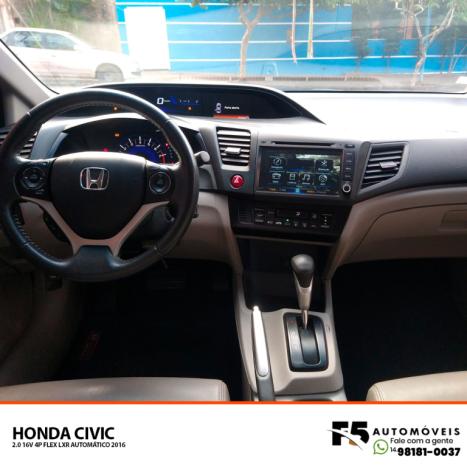 HONDA Civic 2.0 16V 4P FLEX LXR AUTOMTICO, Foto 3