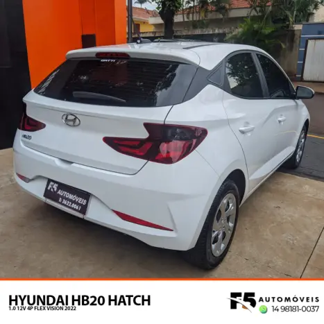 HYUNDAI HB 20 Hatch 1.0 12V 4P FLEX VISION, Foto 7