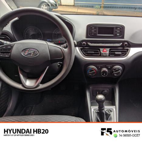 HYUNDAI HB 20 Hatch 1.0 12V 4P FLEX SENSE, Foto 10