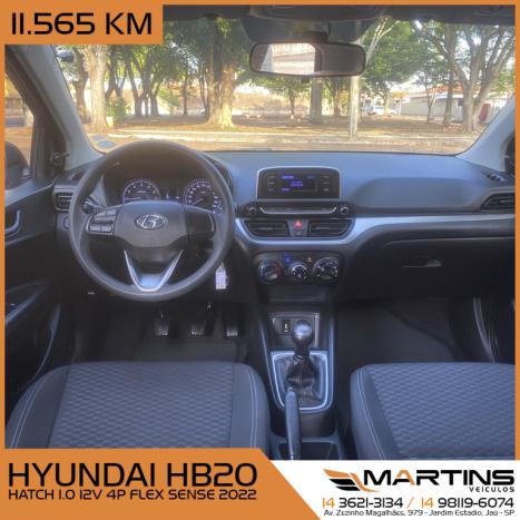 HYUNDAI HB 20 Hatch 1.0 12V 4P FLEX SENSE, Foto 4