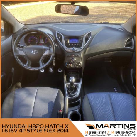 HYUNDAI HB 20 Hatch X 1.6 16V 4P STYLE FLEX, Foto 8