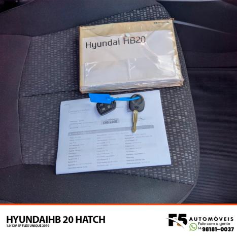 HYUNDAI HB 20 Hatch 1.0 12V 4P FLEX UNIQUE, Foto 12