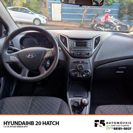 HYUNDAI HB 20 Hatch 1.0 12V 4P FLEX UNIQUE, Foto 9