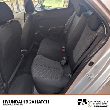 HYUNDAI HB 20 Hatch 1.0 12V 4P FLEX UNIQUE, Foto 10