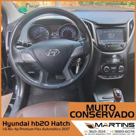 HYUNDAI HB 20 Hatch 1.6 16V 4P PREMIUM FLEX AUTOMTICO, Foto 4