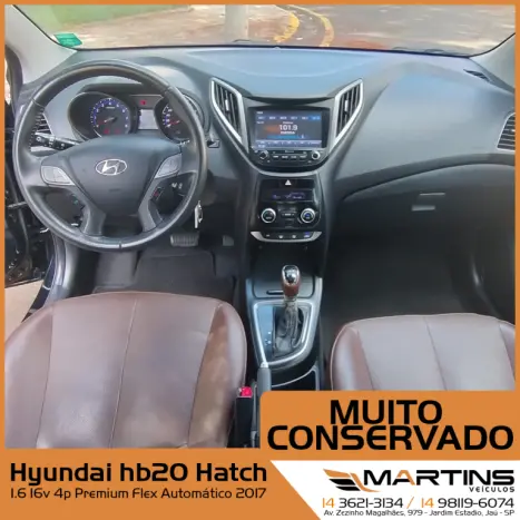 HYUNDAI HB 20 Hatch 1.6 16V 4P PREMIUM FLEX AUTOMTICO, Foto 7