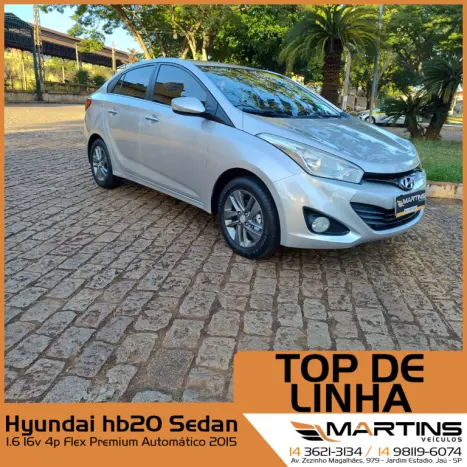 HYUNDAI HB 20 Sedan 1.6 16V 4P FLEX PREMIUM AUTOMTICO, Foto 15